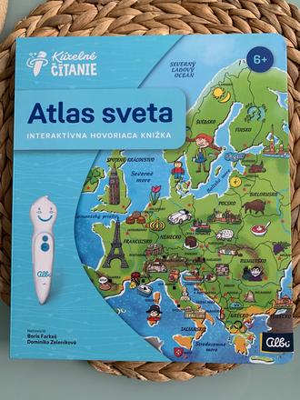 Kúzelné čitanie atlas sveta albi, 