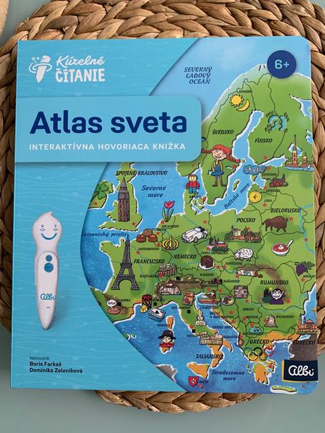 Kúzelné čitanie atlas sveta albi, 
