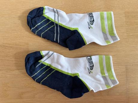 Bavlnené ponožky futbal veľ. 27-29, 27