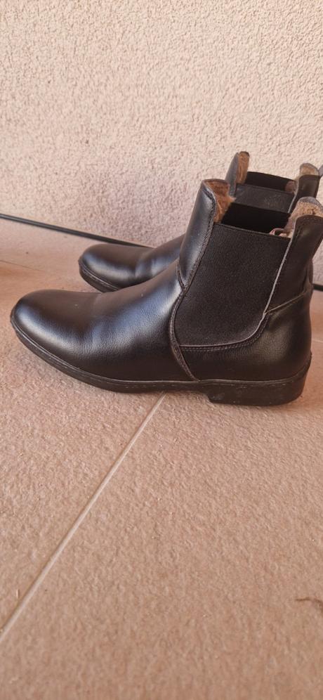 Zateplene jazdecké topanky-fouganza, 38