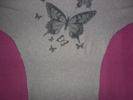 Sveter motýlik, m