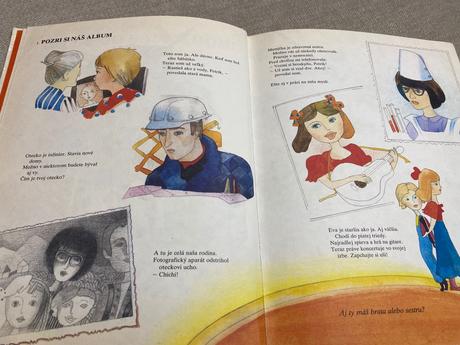 Krásna stará retro kniha kniha pramienok 1983,