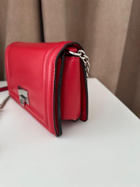 Štýlová stradivarius červená kabelka, stradivarius