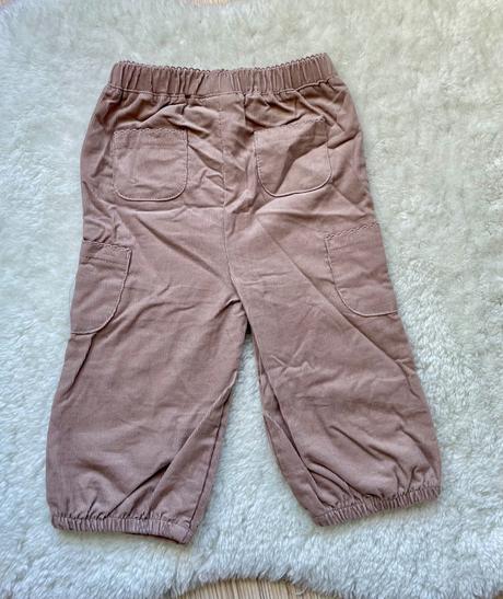 Ruzove mencestrove nohavice s vreckami, tiny ted,74