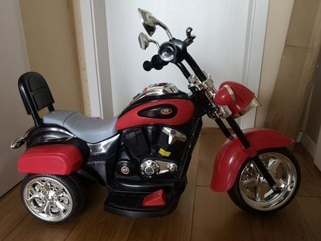 Elektrická motorka s 3 kolesami costway 6v, 