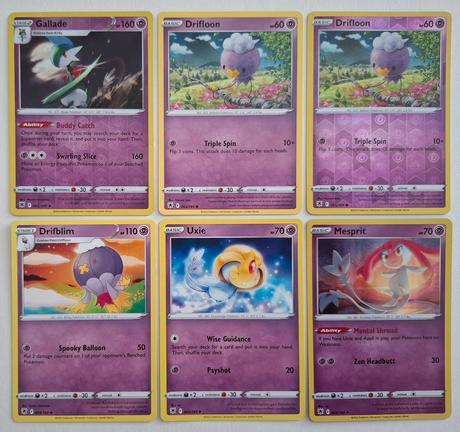 Pokémon karty "astral radiance" (5),