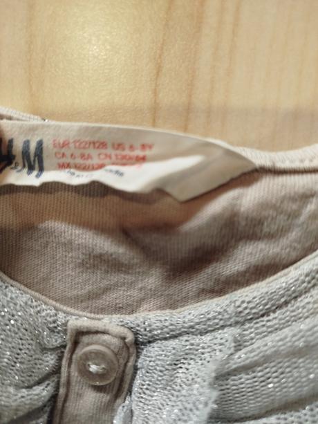 Letné šaty s motýlikmi, h&m,122