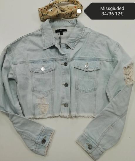 Rifľová bunda missgiuded, xs