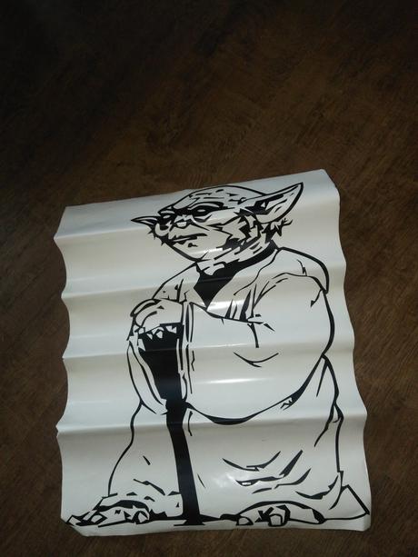 Nalepka na stenu star wars, 