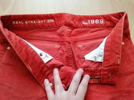 Oranžové menčestráky gap, gap,28