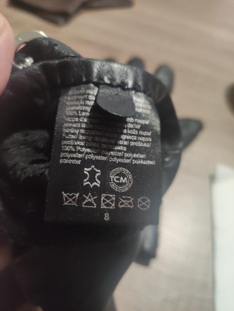 Kožené rukavice., tcm,l