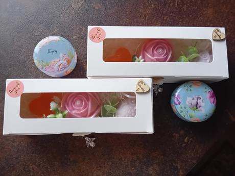 3ks voňavých mydielok, 