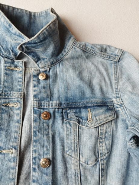 Riflová bunda 38, h&m,38