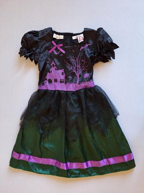 Čarodejnica halloweensky kostým veľ.116-122,