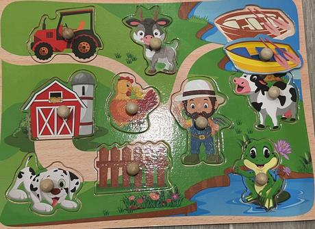 Detské vkladačky zvieratká,