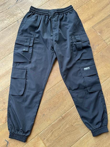 Tenké kapsáčové nohavice shein, s