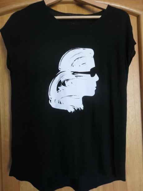 Karl lagerfeld orig.viskoza padava tunika/triko, m