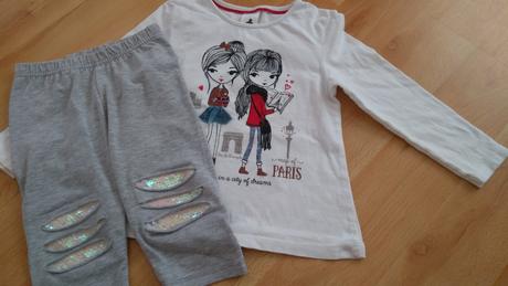 Tričko+legíny, palomino,104