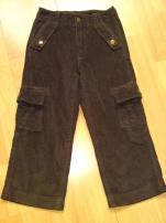 Menčestrové nohavice na 4r., gap,104