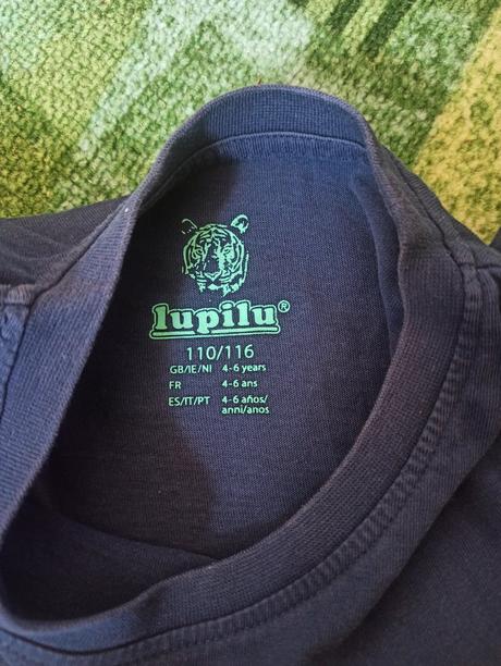 - tričko, s tukanom, 110/116, lupilu,110