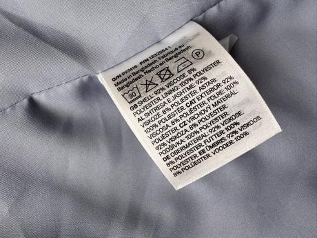 H&m - baby blue blazer, h&m,xs