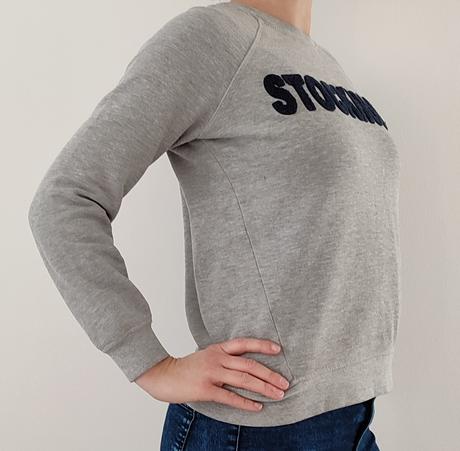 Mikina next s nápisom stockholm, next,s