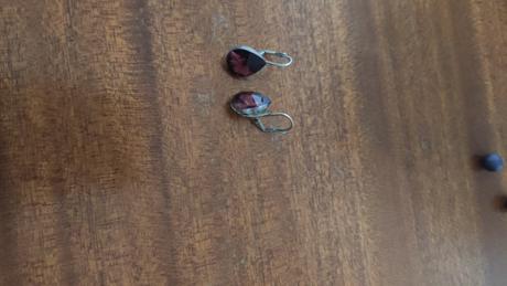 Náušnice s kamienkami,