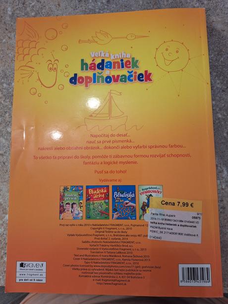 Veľká kniha hádaniek a dopňovačiek, 