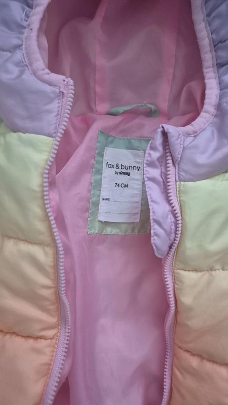 Dievčenská bunda veľ.74, sinsay,74