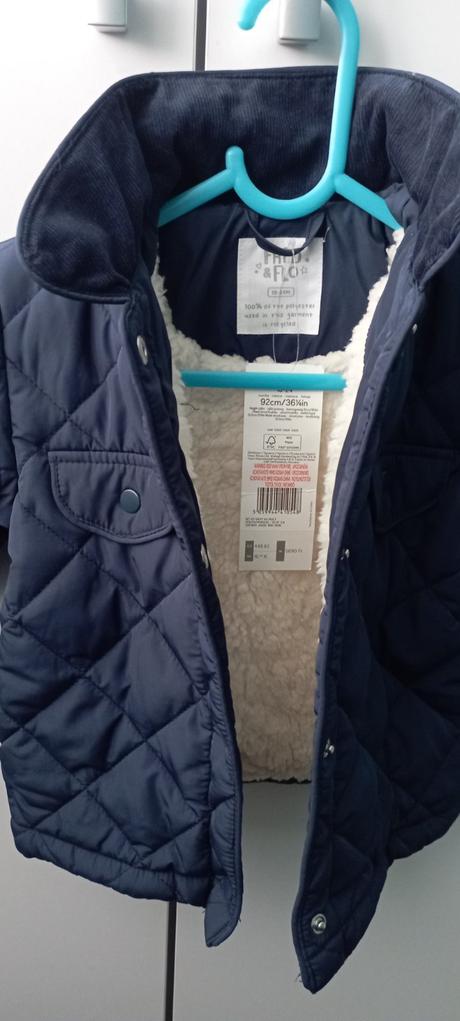 Zimná bundička-nová, f&f,92