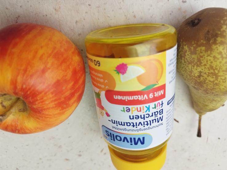 Mivolis Multivitamínové medvedíky pre deti, 60 ks