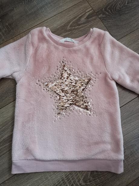 Teplucka mikina, h&m,110