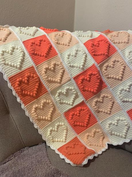 Detská háčkovaná deka, 