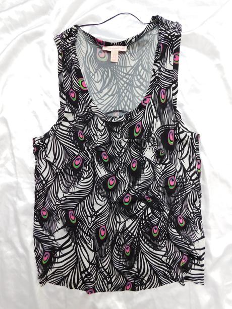 Pekny kvalitny upeltovy top, h&m,42