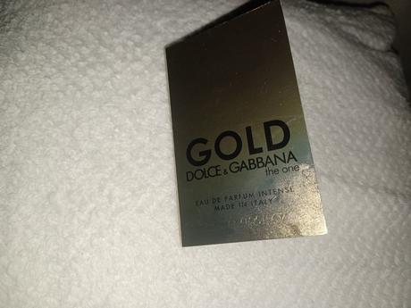 D&g the one gold edp,