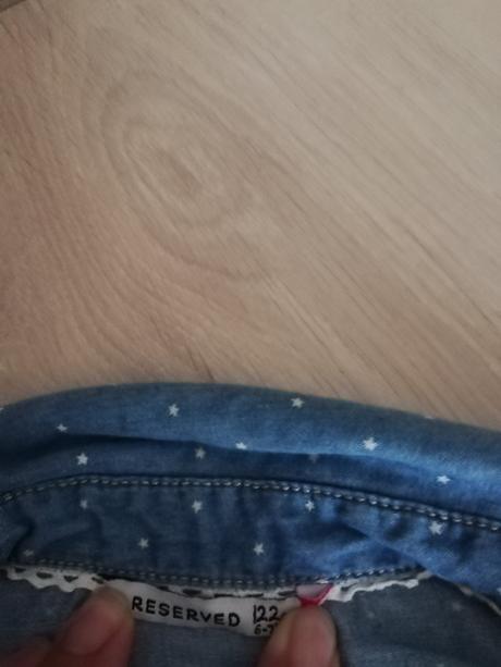 Riflová košeľa reserved s bodkami, reserved,122