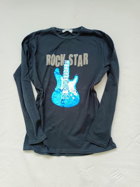 Tričko s flitrami 164, zara,164