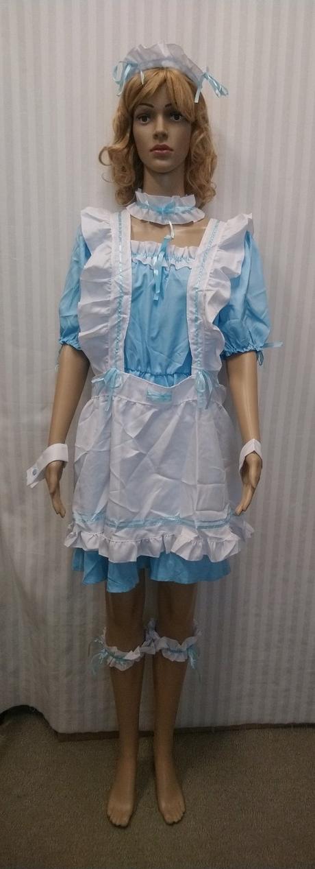 6 dielny kostým set slúžka lola, chyžná, l,xl, xxl,