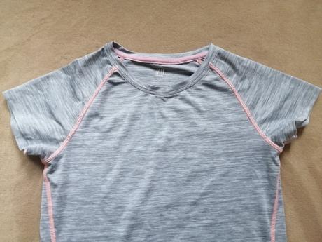 Sivé tričko h&m na šport č.146, h&m,146