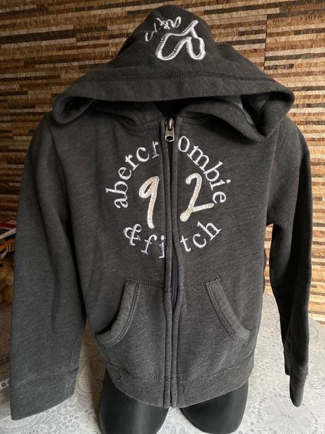 Mikina na 7-8 rokov dievčenská abercombie, abercrombie&fitch,116