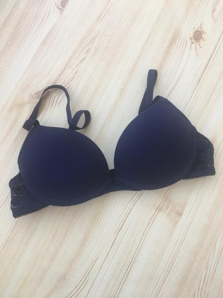 Modrá podprsenka h&m, h&m,65a