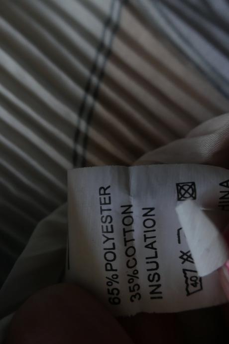 Letny farebny plisovany, pohodlny komplet vel. l, l