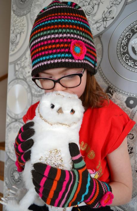 Set čiapka, rukavice, 134