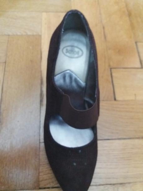 Scholl damske kozene topanky na platforme-nenosene, scholl,39