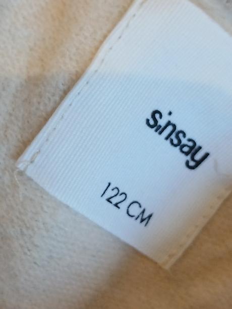 Dievčenská mikina s kapucňou a fodričkami (122), sinsay,122