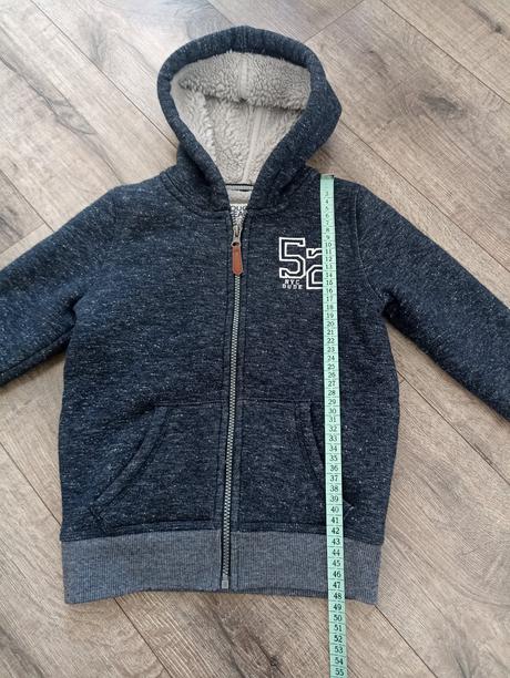 Mikina kožušinková, c&a,122