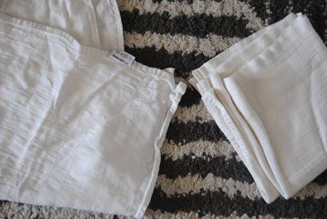 Bavlnené plienky 2ks, 2 kg - 6 kg