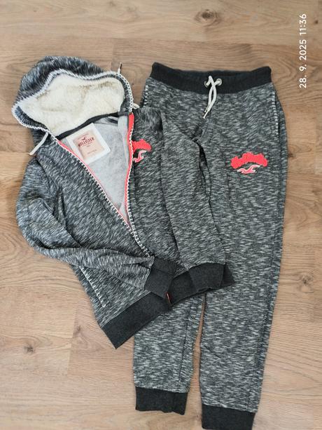 Tepláková súprava hollister, veľ s, hollister,s