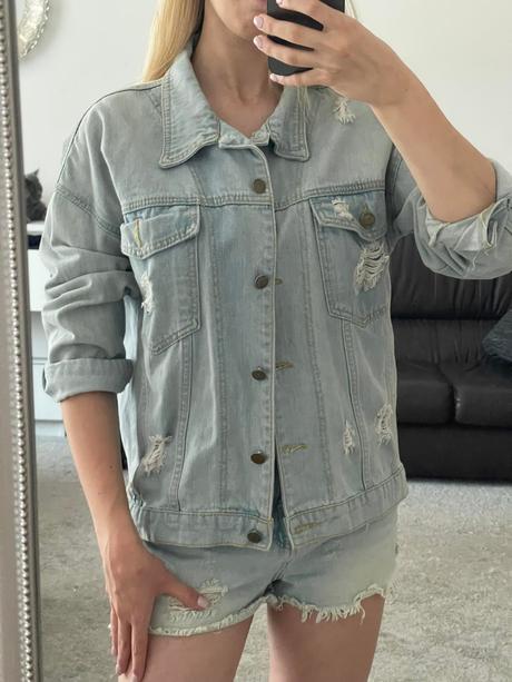 Dievčenská ryflova bunda, m