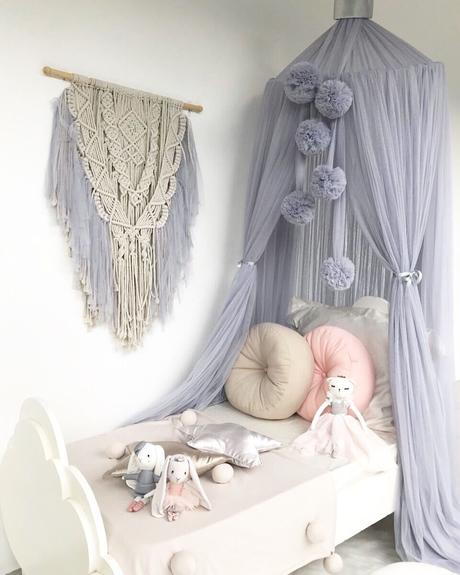 Spinkie baldachýn dreamy light grey, šírka (cm): 65